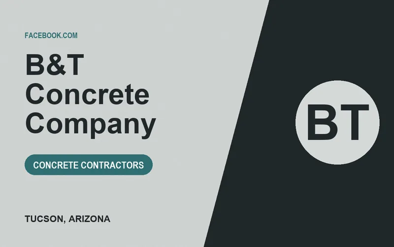 B&T Concrete Company in Tucson, Arizona