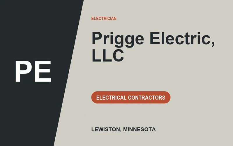 Prigge Electric, LLC in Lewiston, Minnesota