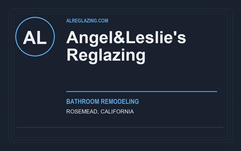 Angel&Leslie's Reglazing in Rosemead, California