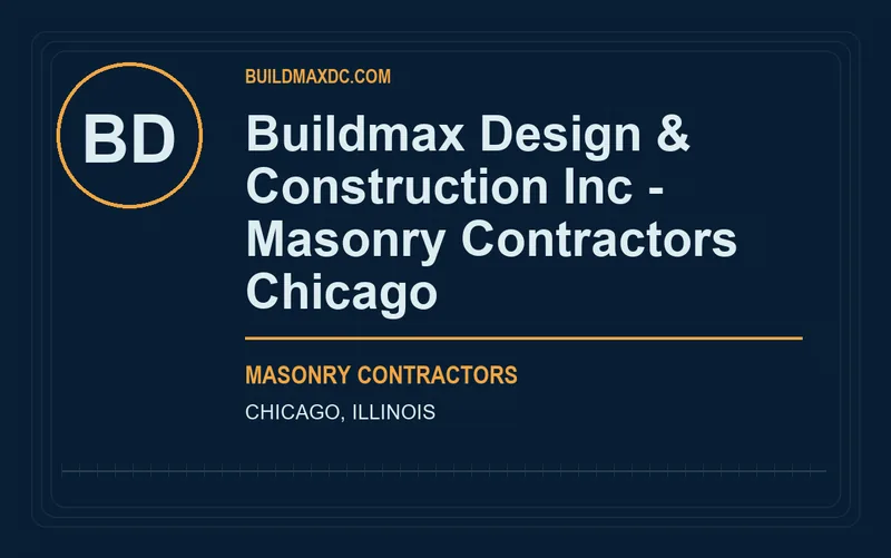 Buildmax Design & Construction Inc - Masonry Contractors Chicago in Chicago, Illinois