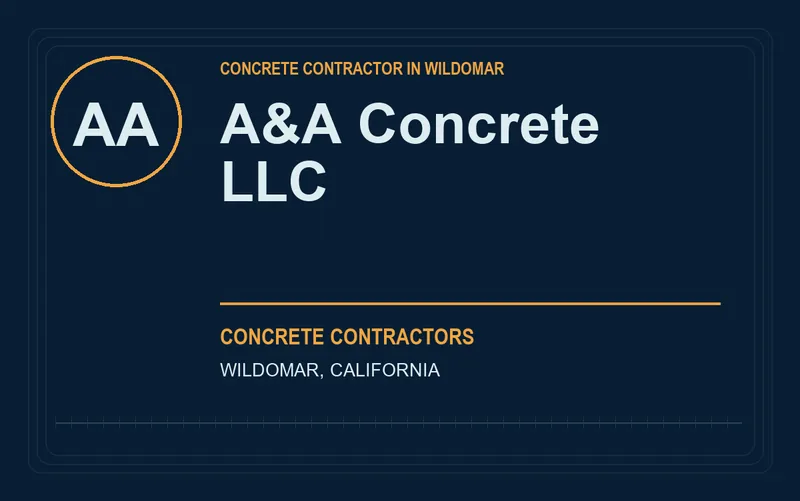A&A Concrete LLC in Wildomar, California