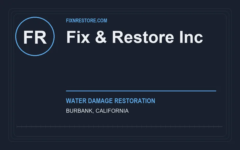 Fix & Restore Inc in Burbank, California