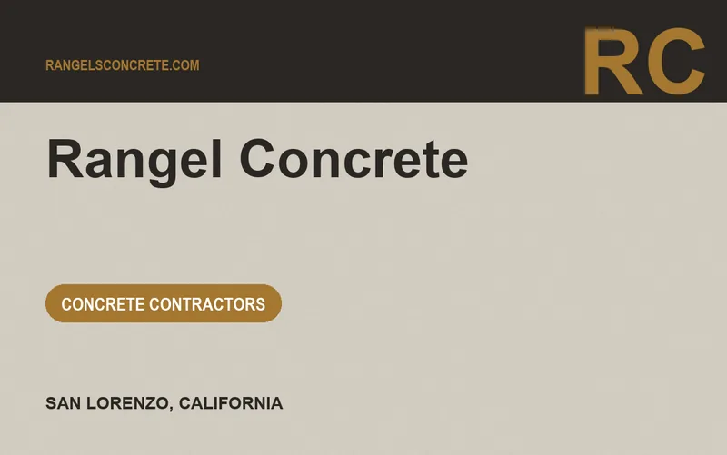Rangel Concrete in San Lorenzo, California