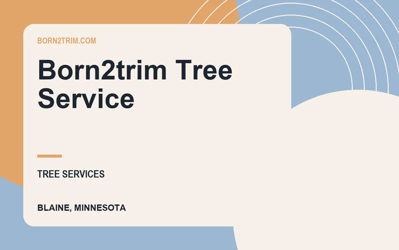 Born2trim Tree Service in Blaine, Minnesota