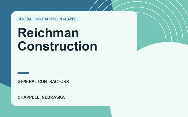 Reichman Construction in Chappell, Nebraska