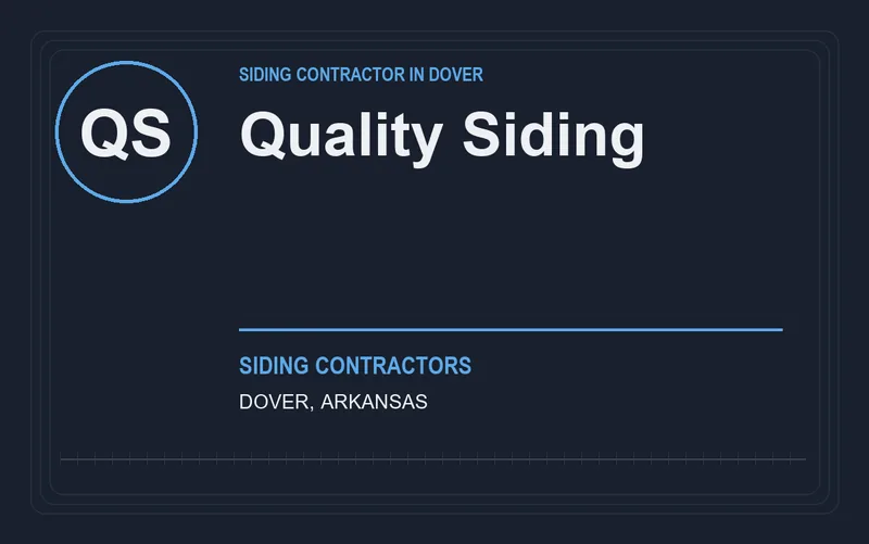 Quality Siding in Dover, Arkansas