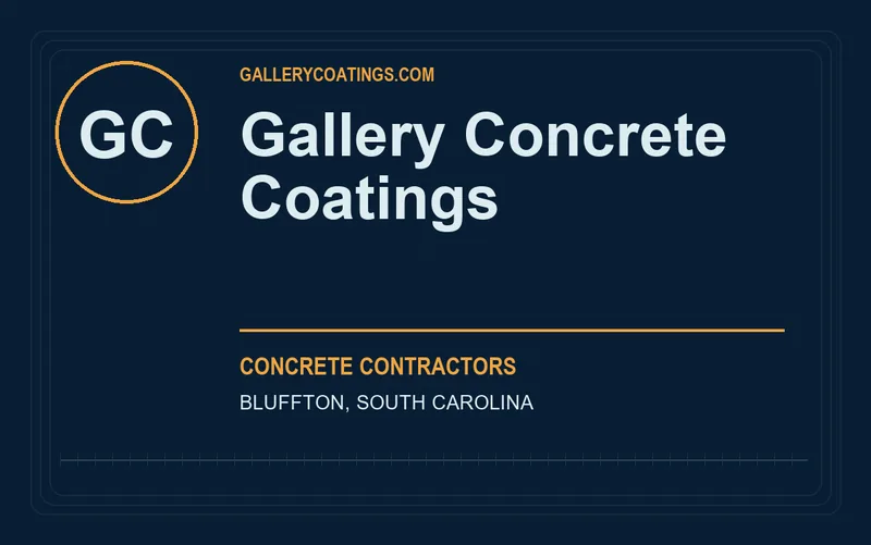Gallery Concrete Coatings in Bluffton, South Carolina
