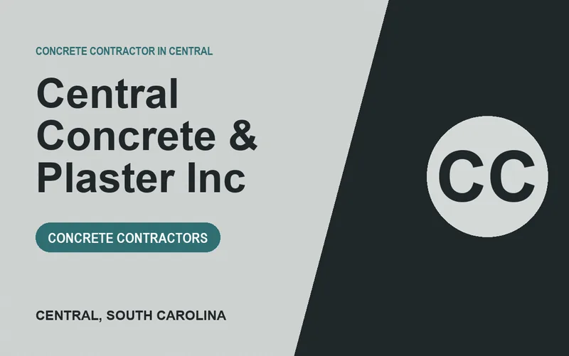 Central Concrete & Plaster Inc in Central, South Carolina