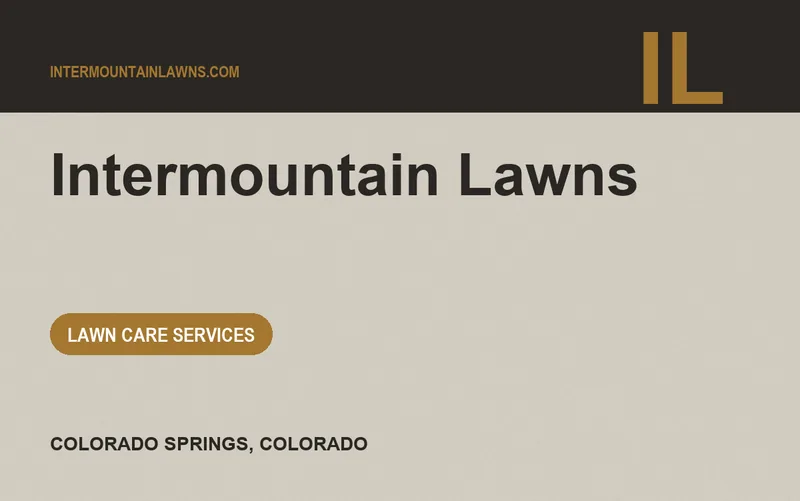 Intermountain Lawns in Colorado Springs, Colorado