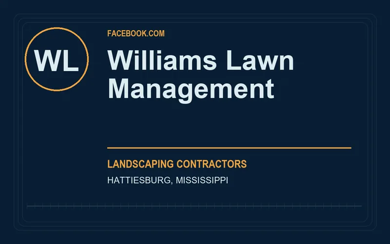 Williams Lawn Management in Hattiesburg, Mississippi