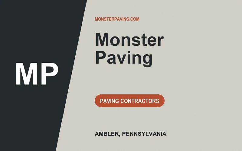 Monster Paving in Ambler, Pennsylvania
