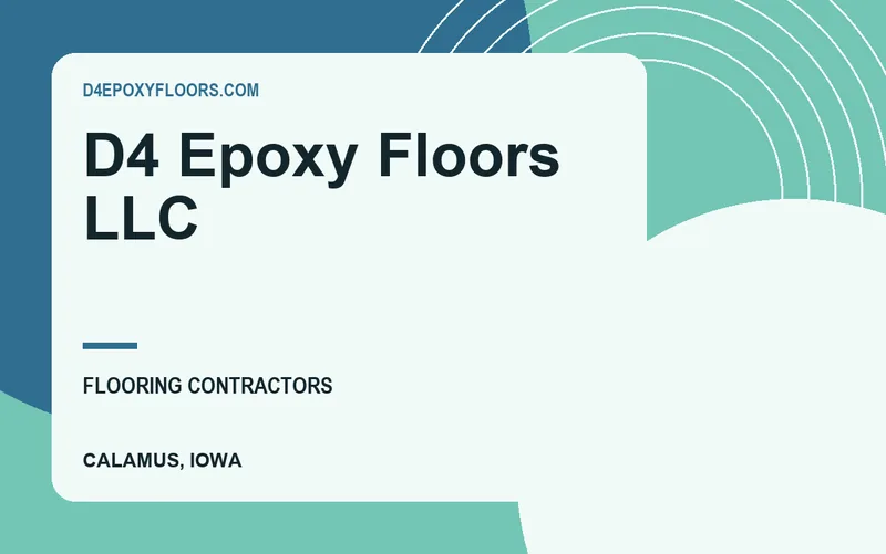 D4 Epoxy Floors LLC in Calamus, Iowa