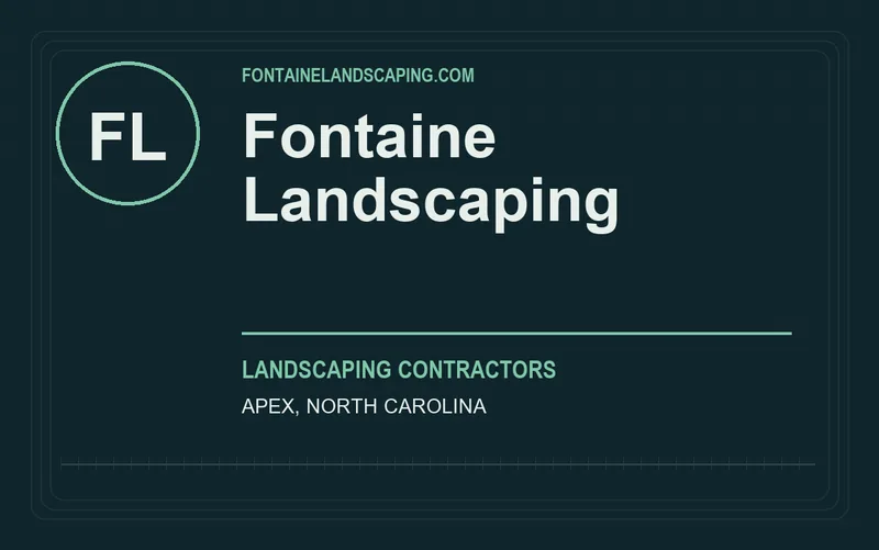 Fontaine Landscaping in Apex, North Carolina