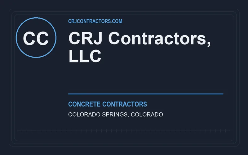 CRJ Contractors, LLC in Colorado Springs, Colorado