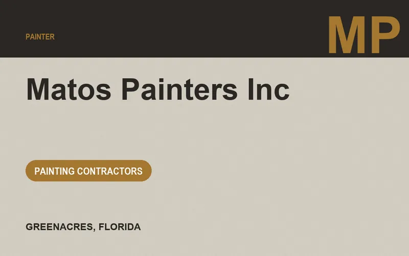 Matos Painters Inc in Greenacres, Florida