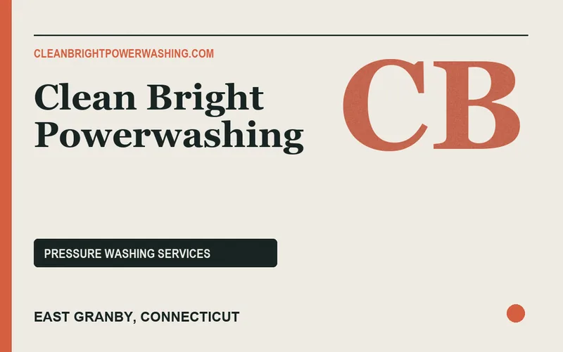 Clean Bright Powerwashing in East Granby, Connecticut