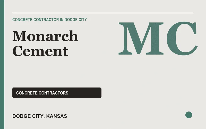 Monarch Cement in Dodge City, Kansas