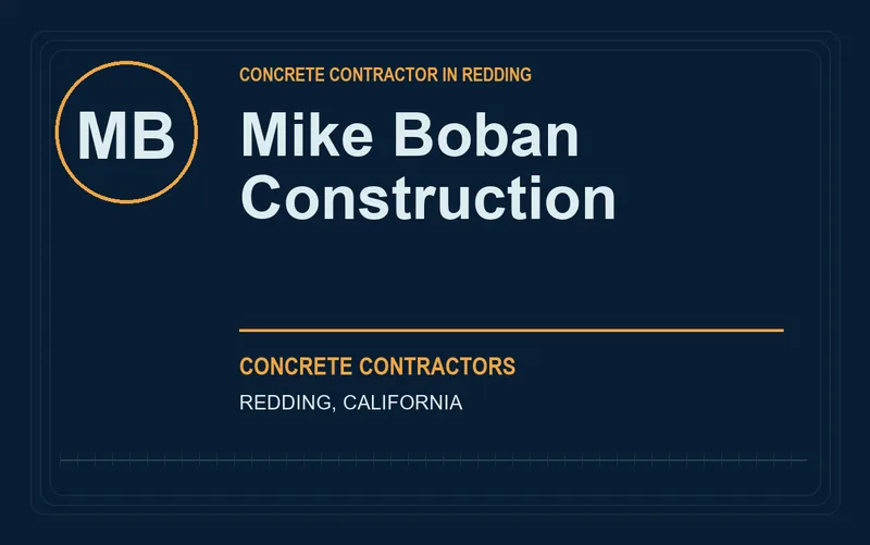 Mike Boban Construction in Redding, California