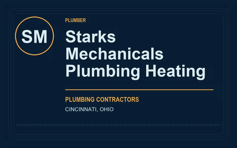 Starks Mechanicals Plumbing Heating in Cincinnati, Ohio