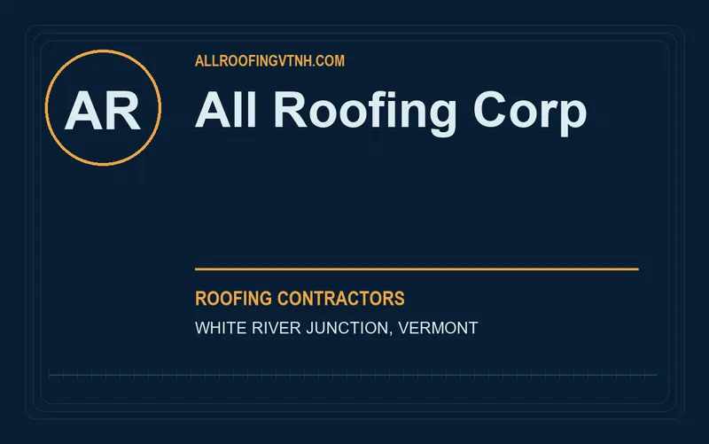 All Roofing Corp in White River Junction, Vermont