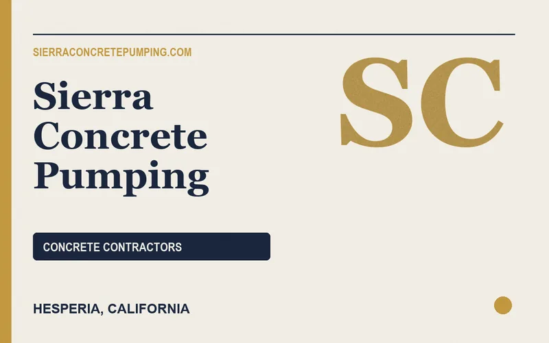 Sierra Concrete Pumping in Hesperia, California