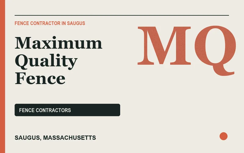 Maximum Quality Fence in Saugus, Massachusetts