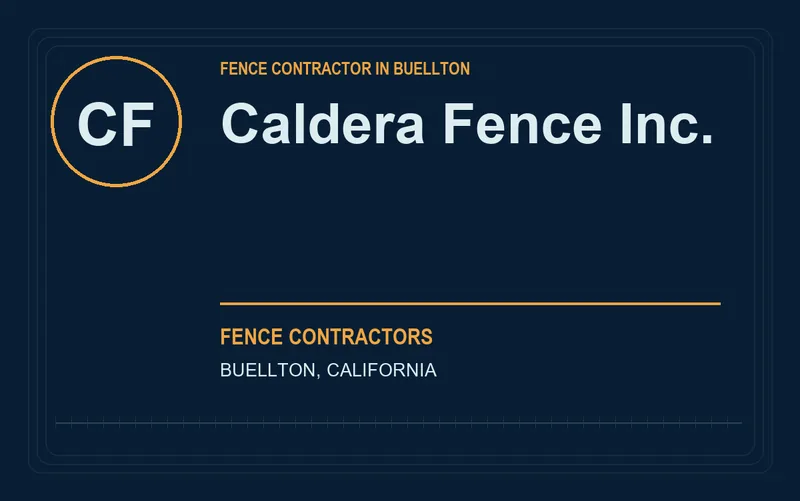 Caldera Fence Inc. in Buellton, California