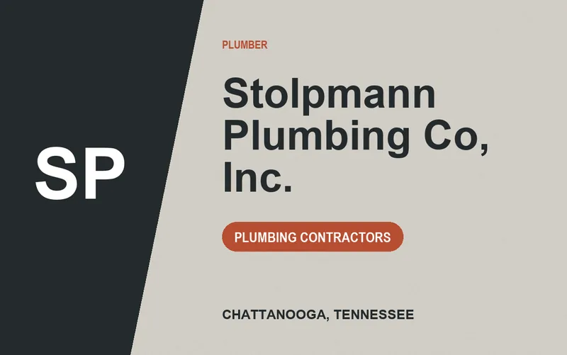 Stolpmann Plumbing Co, Inc. in Chattanooga, Tennessee