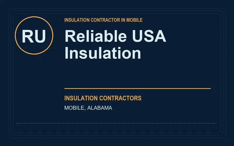Reliable USA Insulation in Mobile, Alabama