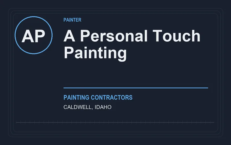 A Personal Touch Painting in Caldwell, Idaho