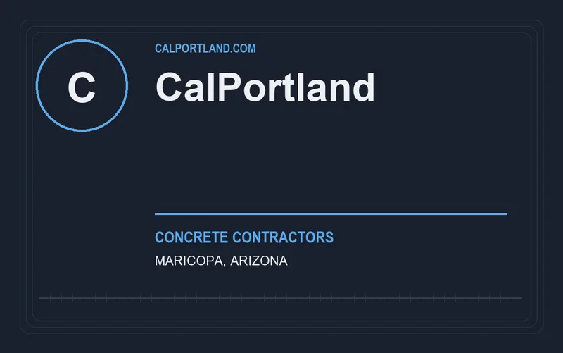 CalPortland in Maricopa, Arizona