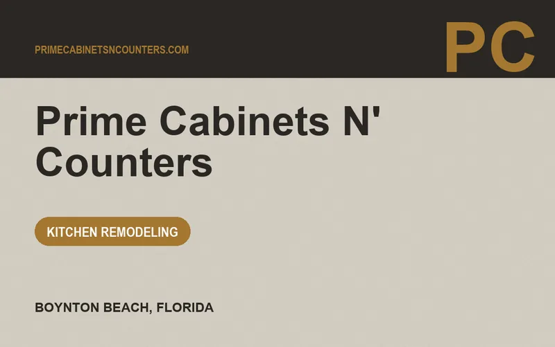 Prime Cabinets N' Counters in Boynton Beach, Florida