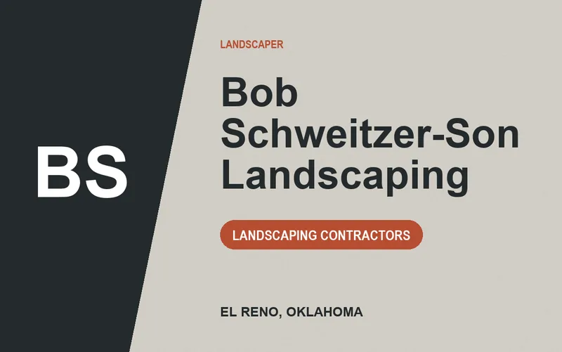 Bob Schweitzer-Son Landscaping in El Reno, Oklahoma