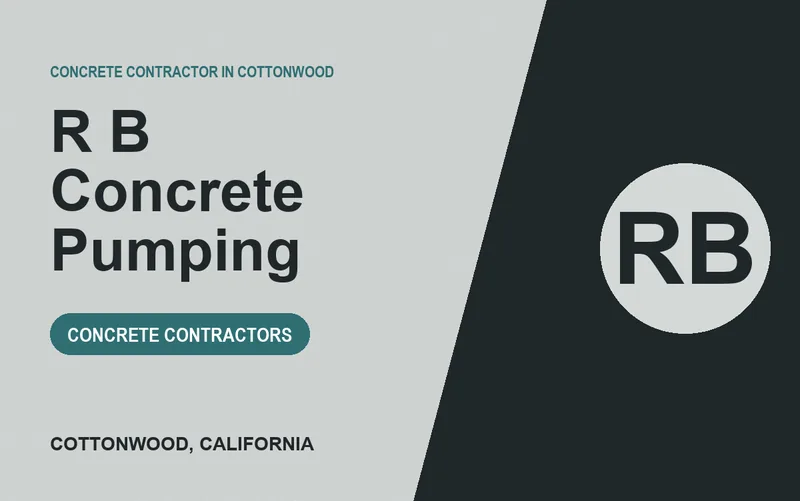 R B Concrete Pumping in Cottonwood, California