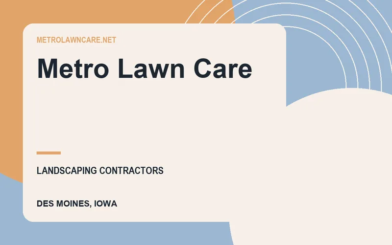 Metro Lawn Care in Des Moines, Iowa