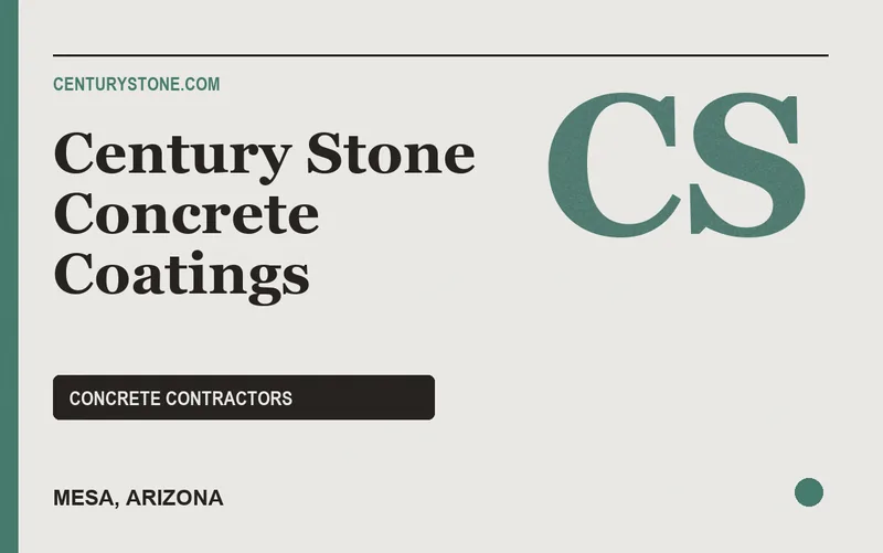 Century Stone Concrete Coatings in Mesa, Arizona