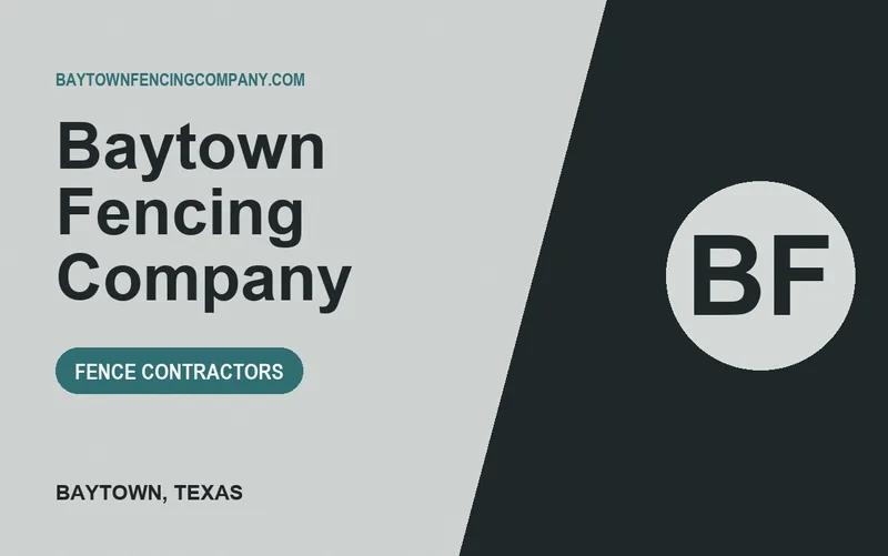Baytown Fencing Company in Baytown, Texas