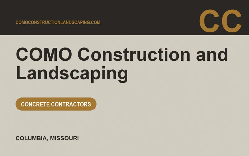 COMO Construction and Landscaping in Columbia, Missouri