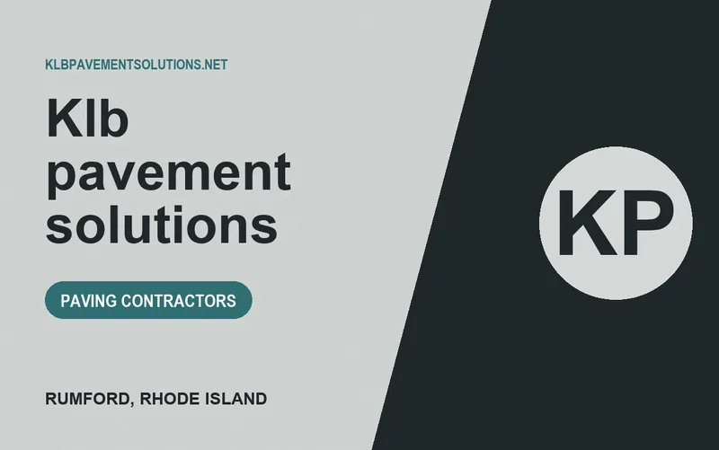 Klb pavement solutions in Rumford, Rhode Island