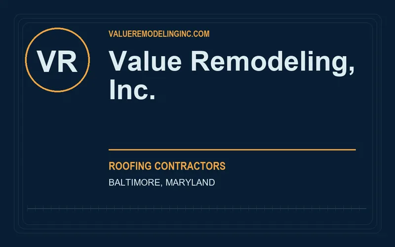 Value Remodeling, Inc. in Baltimore, Maryland