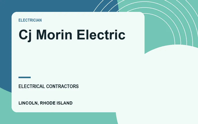 Cj Morin Electric in Lincoln, Rhode Island