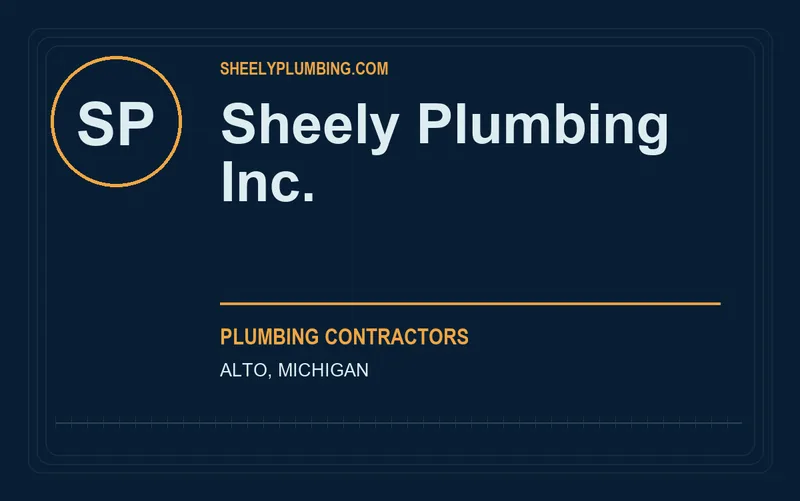 Sheely Plumbing Inc. in Alto, Michigan