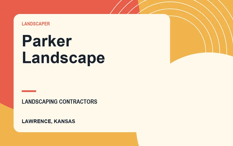 Parker Landscape in Lawrence, Kansas