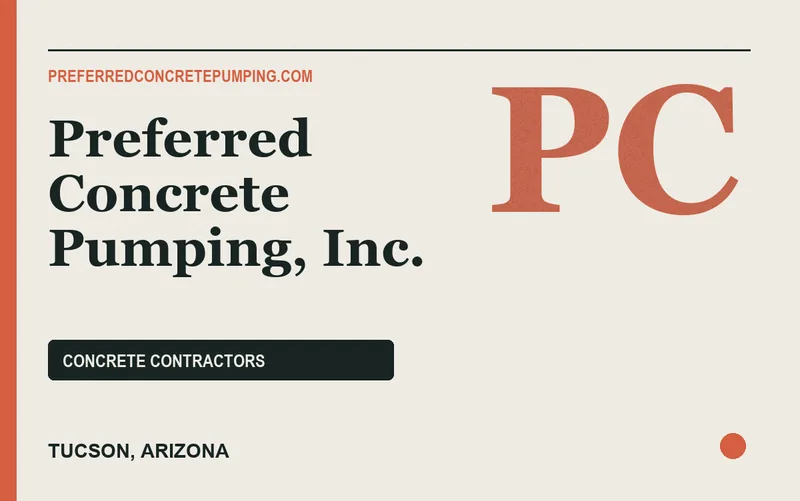Preferred Concrete Pumping, Inc. in Tucson, Arizona