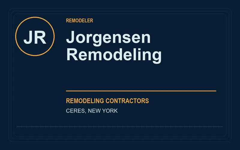 Jorgensen Remodeling in Ceres, New York