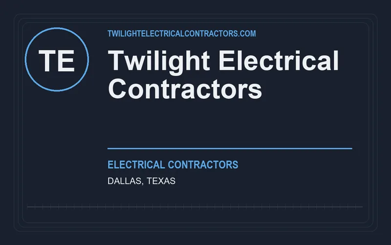 Twilight Electrical Contractors in Dallas, Texas