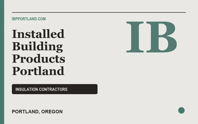 Installed Building Products Portland in Portland, Oregon