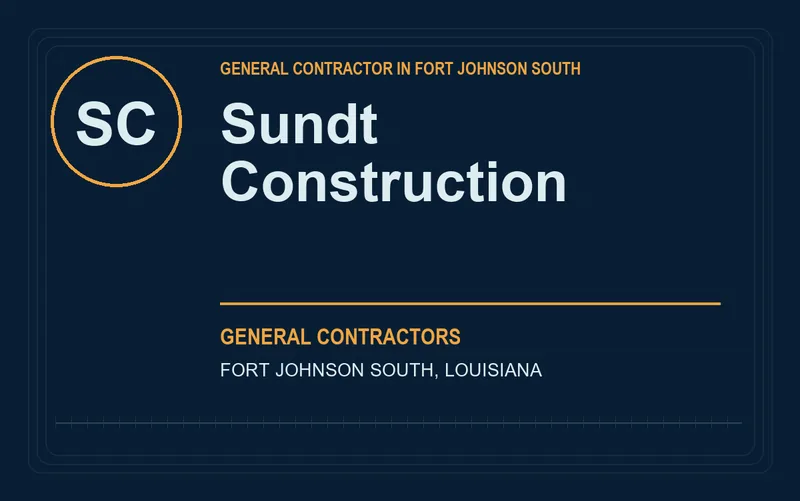 Sundt Construction in Fort Johnson South, Louisiana