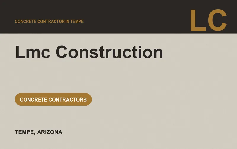 Lmc Construction in Tempe, Arizona