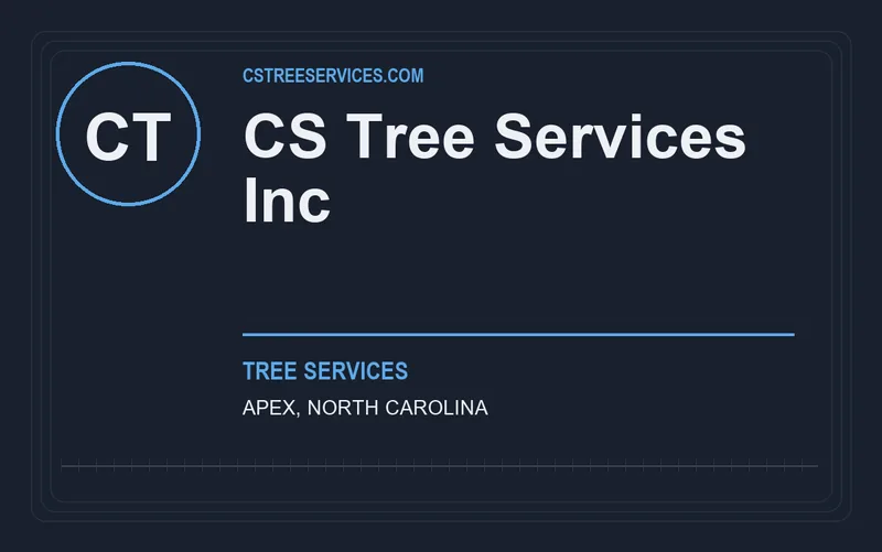 CS Tree Services Inc in Apex, North Carolina